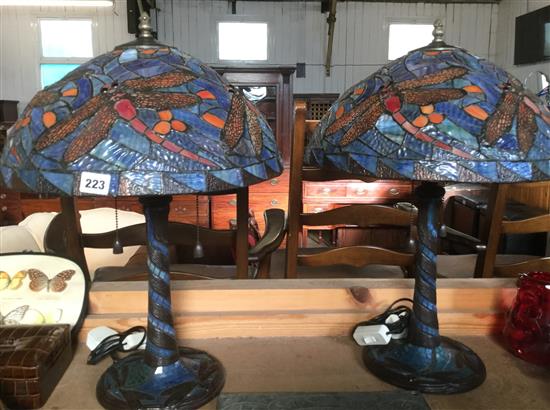 Tiffany style table lamps